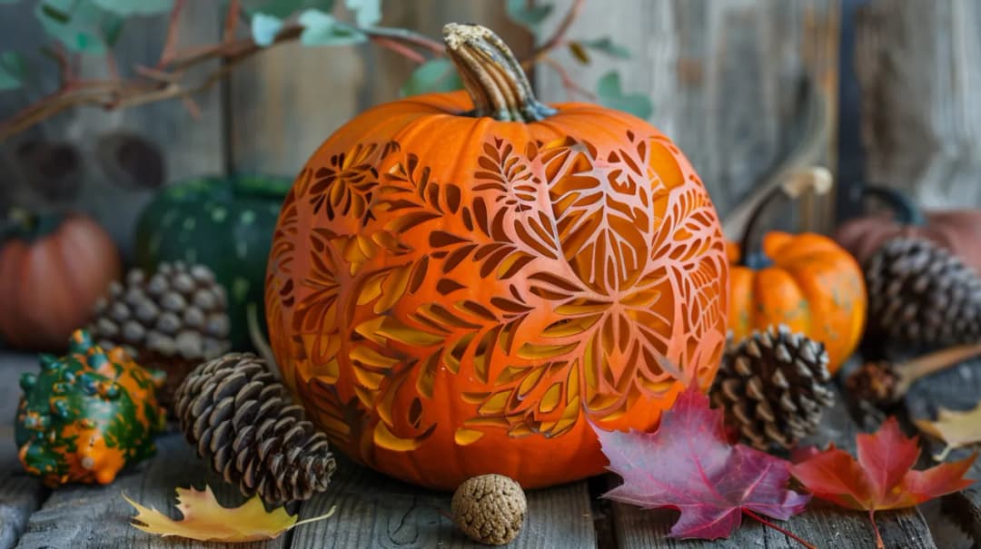 Dynia ozdobna dekoracja – jak ozdobić dynię na jesień?