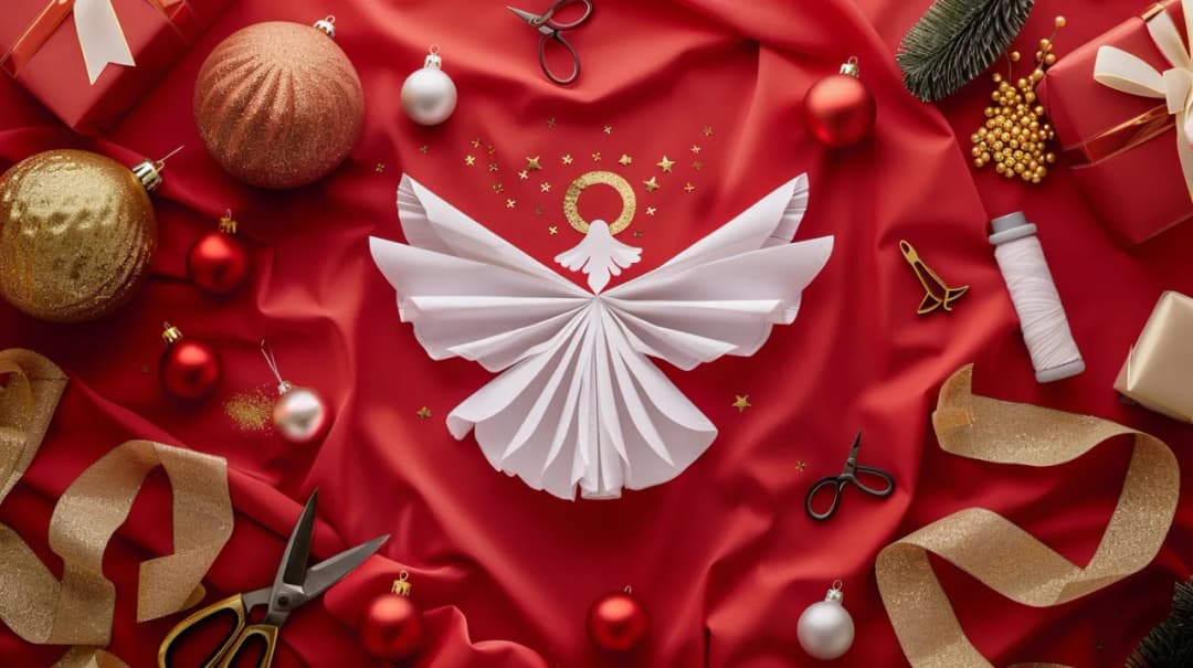 Jak zrobić aniołka z serwetki – Prosty poradnik krok po kroku dla każdego