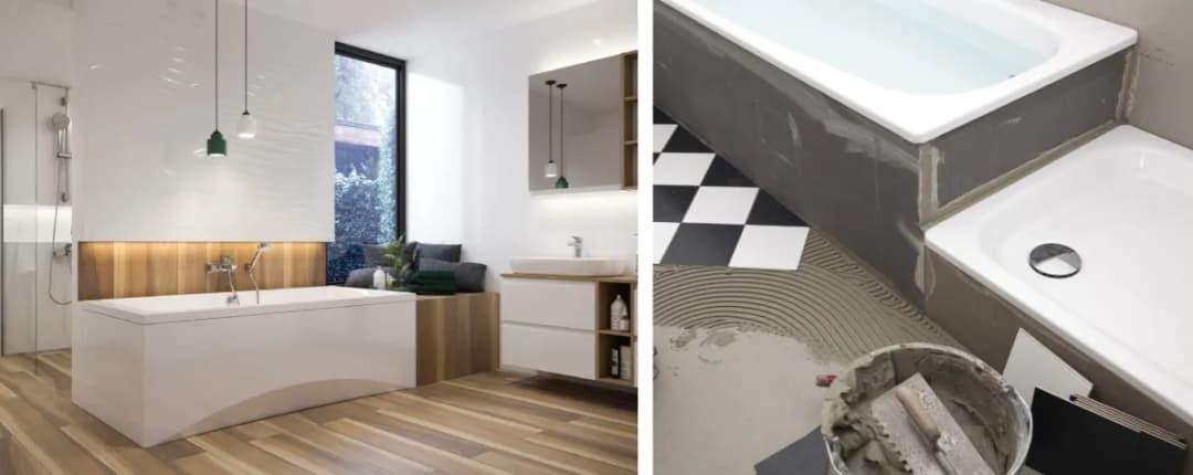 Montaż wanny przed czy po płytkach – która opcja jest lepsza dla Twojej łazienki?