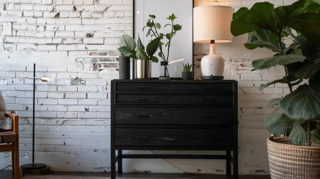 Komoda czarna loft – Nowoczesny design: jak urządzić przestrzeń?