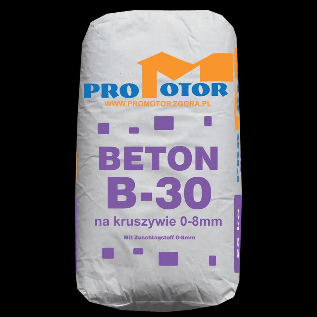 Jak przygotować beton B30 w workach na 1 m³? Proporcje i praktyczne wskazówki