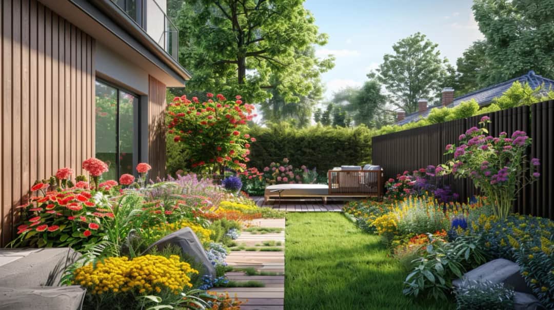 Mały ogród przy bliźniaku – Jak stworzyć piękne aranżacje ogrodowe?