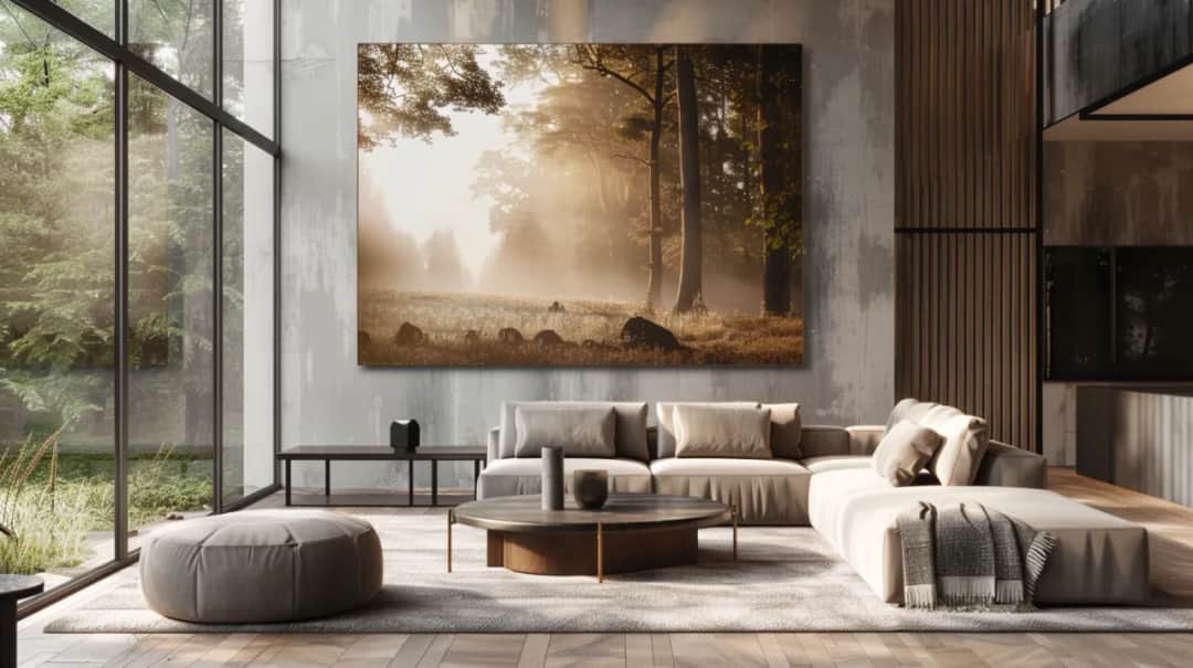 Obrazy podświetlane – Unikalny klimat dzięki podświetlanym obrazom