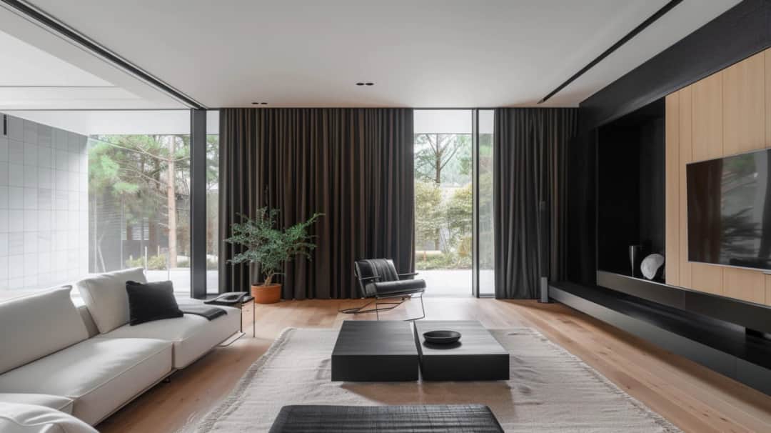 Wyjątkowy salon: Karnisz w salonie - unikalne podejście do aranżacji!