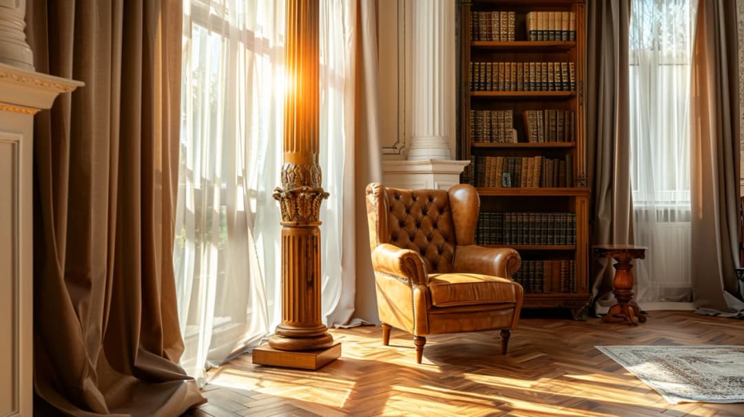 Kolumna ozdobna we wnętrzach - kiedy taki detal ma sens?