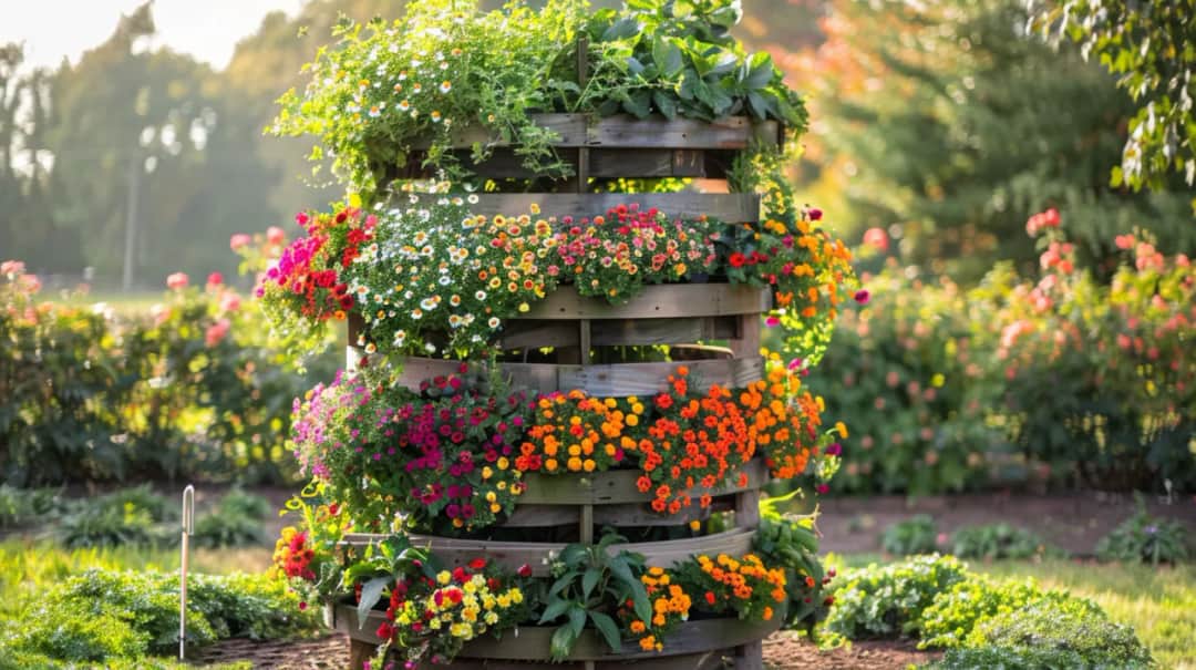 Kwietnik kaskadowy wysoki – Efektowne aranżacje: jak go zaaranżować?