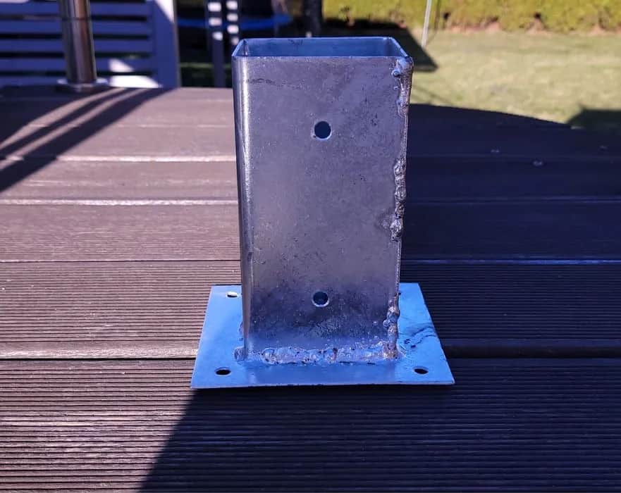 Kotwa wbijana 80x80 mm – stabilne mocowanie bez zbędnych kosztów