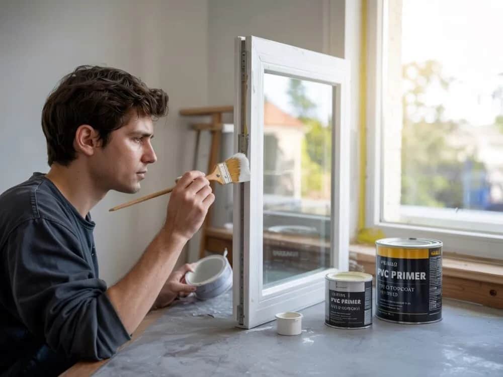 Farba do malowania okien plastikowych - zmiana koloru ram okiennych