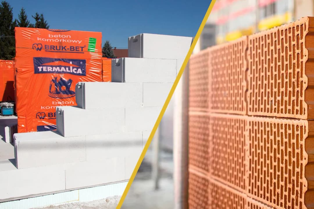 Pustak ceramiczny czy beton komórkowy – który materiał wybrać i dlaczego? Porównanie zalet i wad