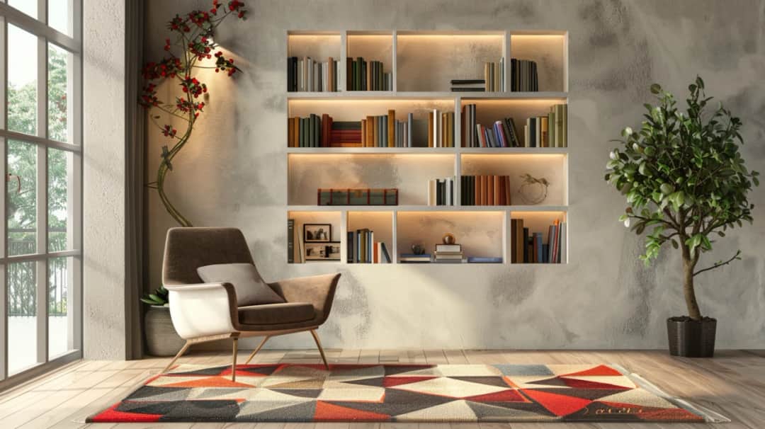 Gotowe półki z karton-gipsu - praktyczna elegancja na ścianie