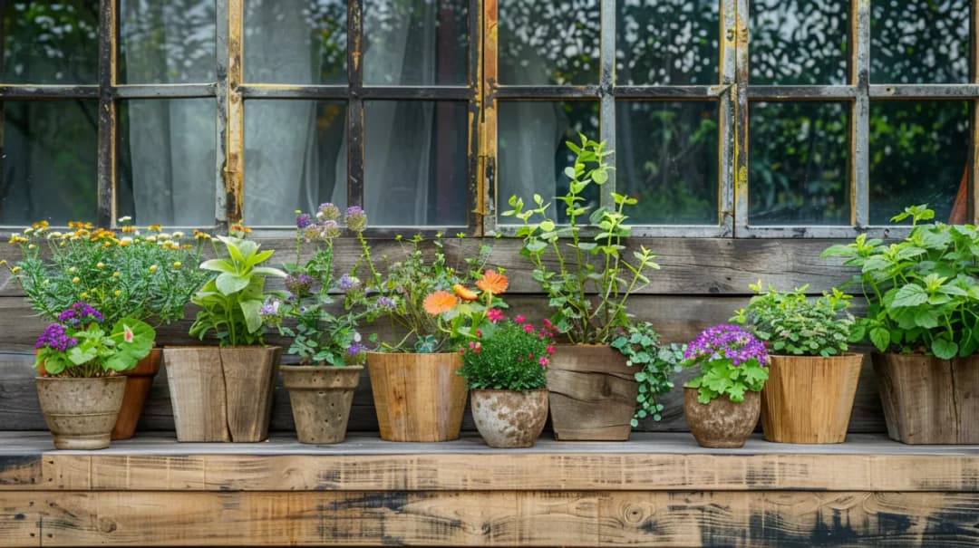 Doniczki drewniane na parapet – jakie są zalety drewnianych doniczek?