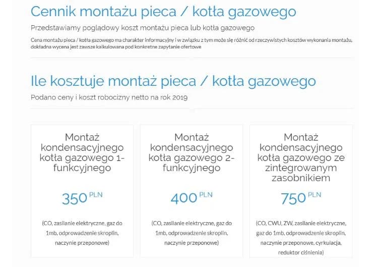 Ile za montaż kotłowni w domu: kompletny cennik i koszty materiałów